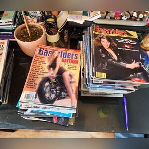 Vintage Easyrider magazine lot